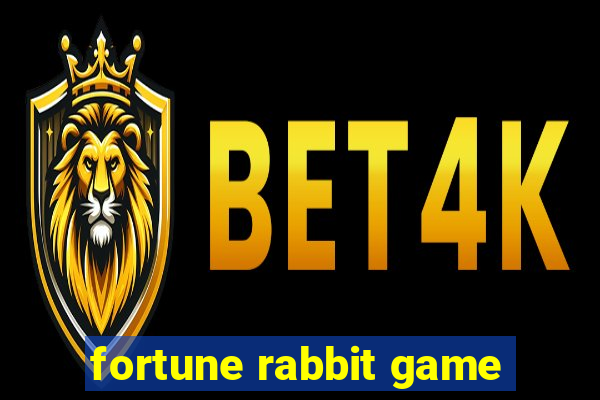 fortune rabbit game